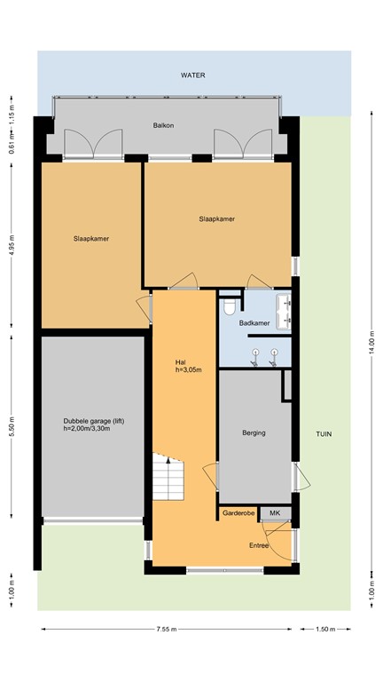 mediumsize floorplan
